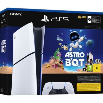 SONY COMPUTER ENTERTAINMENT Pack PS5 Digital : Console PlayStation 5 (mod&egrave;le Slim) + Astro Bot