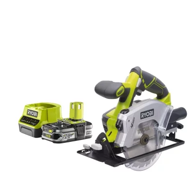 Pack RYOBI Scie circulaire 18V One+ diam&egrave;tre 150 mm RWSL1801M - 1 Batterie 2.5Ah - 1 Chargeur rapid