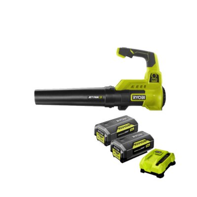 RYOBI Pack  Souffleur 36V Max Power RY36BLA-140 - 2 Batteries 4.0Ah - 1 Chargeur rapide 