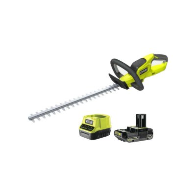 RYOBI Pack  Taille-haies OHT1845 - 18V OnePlus - 1 Batterie 2.0Ah - 1 Chargeur rapide