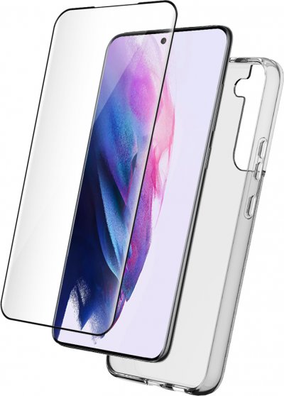 BIGBEN CONNECTED Pack Samsung G S22+ 5G Coque Transparente + Verre tremp&eacute; Bigben
