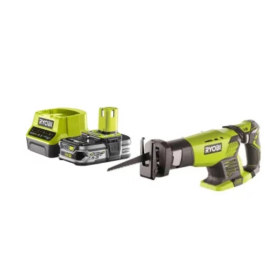 RYOBI Pack Scie sabre18V OnePlus RRS1801M - 1 Batterie 2.5Ah - 1 Chargeur rapide RC18120-125
