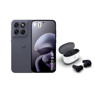 MOTOROLA Pack Smartphone  G67 256 Go Gris Artic Seal + Moto Buds 2