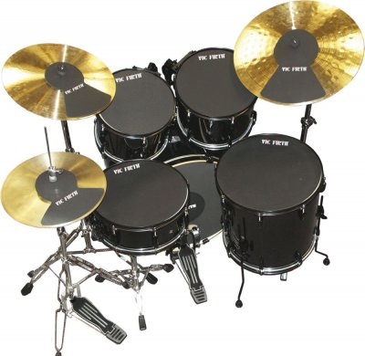 VIC FIRTH Pack sourdines  standard 22'' + hi-hat et 2 cymbales