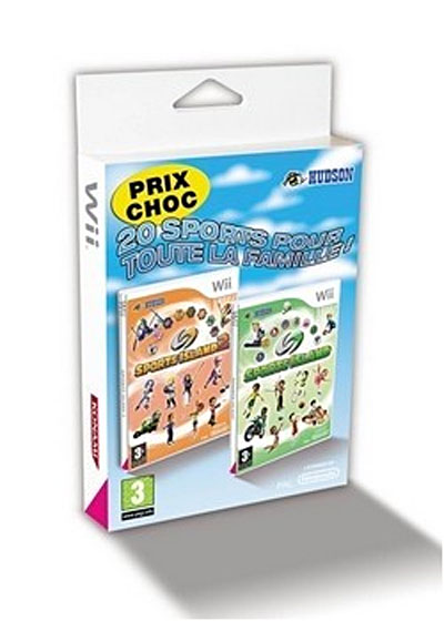 Pack Sports Island 1 & 2 Wii