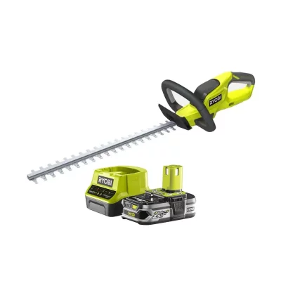 RYOBI Pack Taille-haies 18V OnePlus OHT1845 - 1 Batterie 2.5Ah - 1 Chargeur rapide RC18120-125