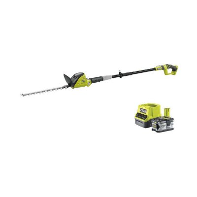 RYOBI Pack taille-haies 18V OnePlus OPT1845 - 1 batterie 18V OnePlus 4.0Ah - 1 chargeur rapide RC1820-140