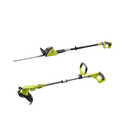 RYOBI Pack taille-haies 18V OnePlus OPT1845 - coupe bordures - dresse bordures 18V OnePlus OLT1832
