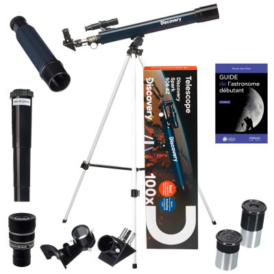  Pack T&eacute;lescope Discovery Spark 506 AZ avec Zoom, Oculaires et Accessoires