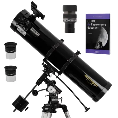 OMEGON Pack t&eacute;lescope  130/920 eq2