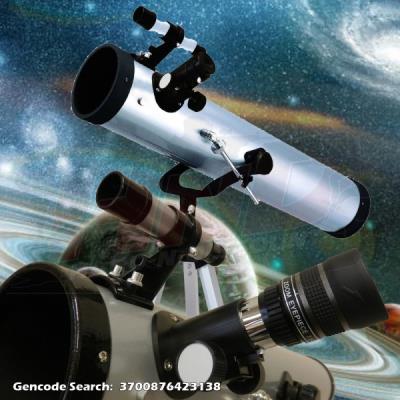 GENERIQUE Pack T&eacute;lescope R&eacute;flecteur Luna 76/700 avec Zoom