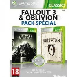 Pack The Elder Scrolls Iv : Oblivion + Fallout 3 Xbox 360