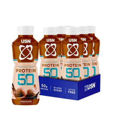 USN Pack Trust protein Fuel 50 (6X500ml) - Chocolat