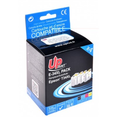 UPRINT Pack  compatible EPSON 34XL 4 cartouches