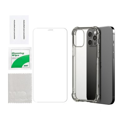 WE Pack  Verre Trempe + Coque Iphone 12/12 Pro