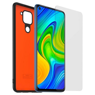 MADE FOR XIAOMI Pack Xiaomi Note 9 Coque + Verre tremp&eacute;