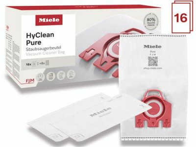 MIELE Pack XXL Hyclean Pure FJM 80% matieres recyclees X16 SACS
