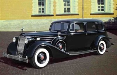ICM Packard Twelve 1936 Wwii Soviet Leader's Car With Passengers- 1:35e -