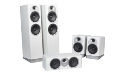 JAMO Packs d'enceintes grand spectacle  S25HCS Gris clair 