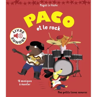 Paco et le rock - 16 musiques &agrave; &eacute;couter (Jeunesse)
