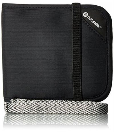 PACSAFE  - RFIDsafe V100 - Porte-monnaie taille One Size, noir 