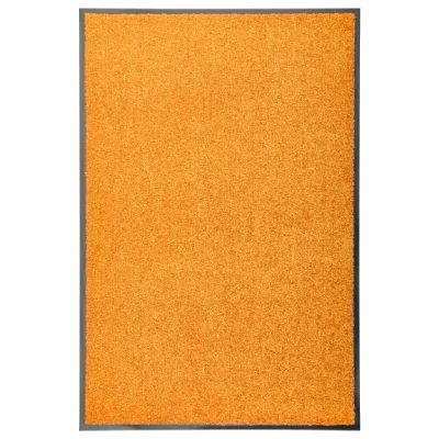 VIDAXL Paillasson lavable Orange 60x90 cm  Orange
