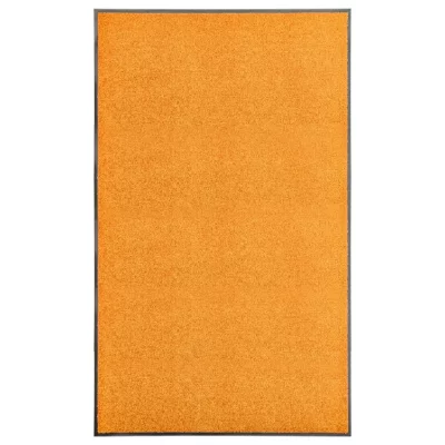 VIDAXL Paillasson lavable Orange 90x150 cm  Orange
