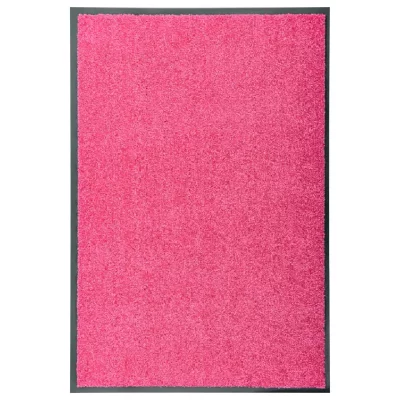 VIDAXL Paillasson lavable Rose 60x90 cm  Rose
