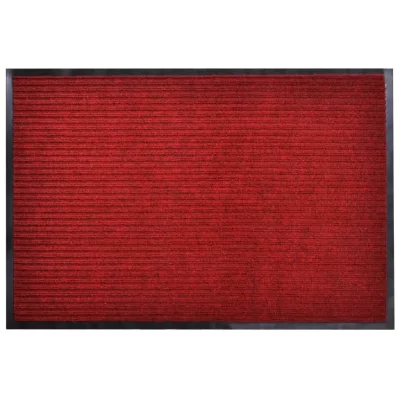 VIDAXL Paillasson pvc Rouge 90 x 120 cm  Rouge