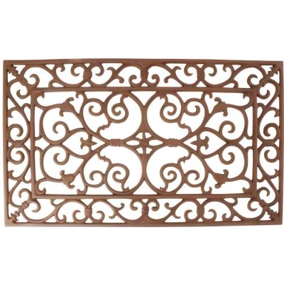 ESSCHERT DESIGN Paillasson rectangulaire en fonte - 
