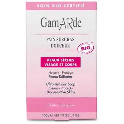 GAMARDE Pain Surgras Douceur A L'huile D'argan Visage Et Corps 100g 
