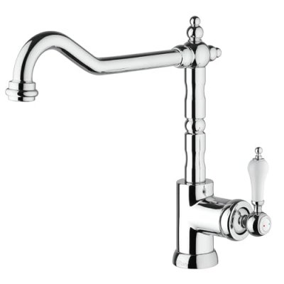 PAINI  France -  Mitigeur cuisine Duomo Bec haut chrome - Chrom&eacute;