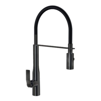 PAINI FRANCE  Robinetterie - Mitigeur cuisine addict pvd noir mat