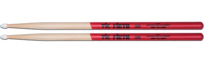 VIC FIRTH Paire de baguettes 5BNVG - American Classic olive nylon avec grip