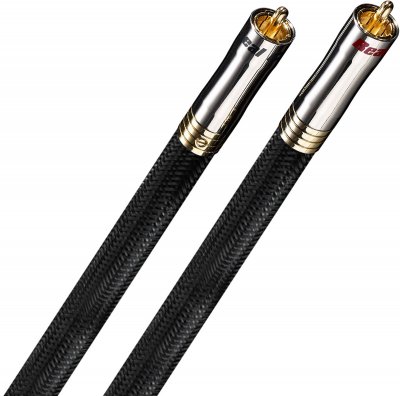 REAL CABLE Paire de c&acirc;ble RCA  Cheverny-II RCA (2 x 1 m)