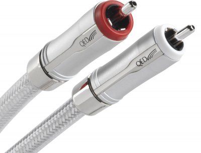 QED Paire de C&acirc;bles RCA de 0,6m  Signature Audio 40