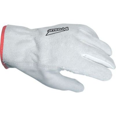 SINGER SAFETY Paire De Gants De Manutention Fleur Bovin Au Dos Cro&ucirc;te &Eacute;lastique Taille 9
