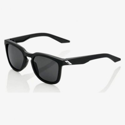 100% Paire de lunettes 100 hudson matte black hiper blue multilayer mirror