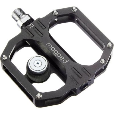 MAGPED Paire de pedales magnetiques  sport 2 aimant 200 gris