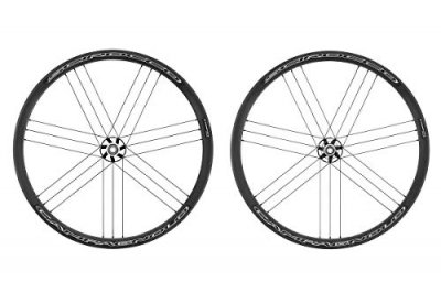 CAMPAGNOLO Paire de roues de route  Scirocco DB BT12 - Black Shimano