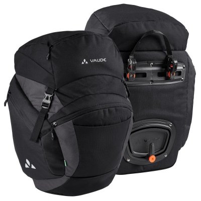 VAUDE Paire de sacoches de porte bagage arriere  ontour back noir