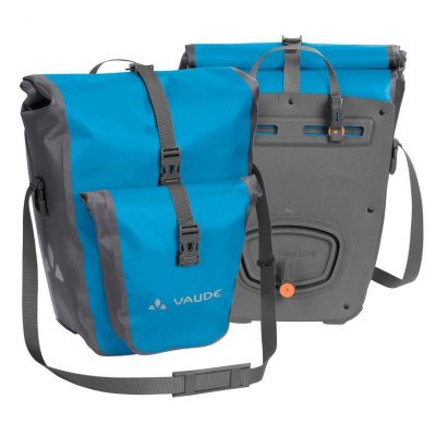 VAUDE Paire de sacoches de porte bagage  aqua back plus bleu icicle