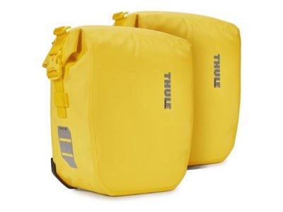 THULE Paire de sacoches de porte bagages  shield pannier 13l 26l jaune