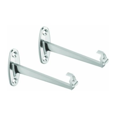 GODONNIER Paire de supports pour tablette lavabo, zamak