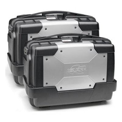 KAPPA Paire de valises  Garda Monokey KGR46PACK2 46 Litres noir/alu