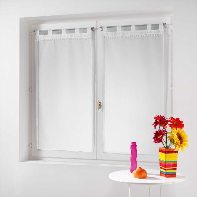 Paire voilages 2 x poupette - 2 x 60 x 120