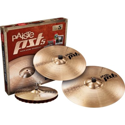 PAISTE  Pst5 Rock Set - Hi-Hat 14'' & Crash 16'' & Ride 20''