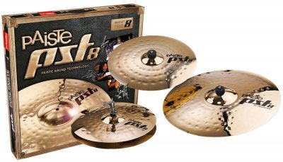 PAISTE  PST8 Reflector Universal Set set de cymbales