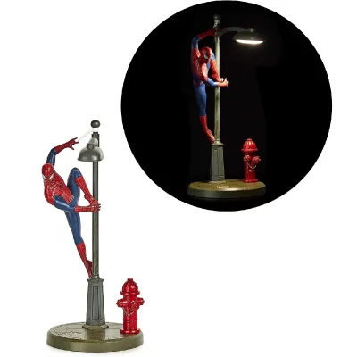 PALADONE  Lampe Spiderman Marvel Comics Rouge, Bleu, Gris. PP6369MC