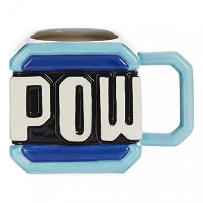 PALADONE  Super Mario Pow Block Tasse &agrave; caf&eacute; en c&eacute;ramique 450 ml